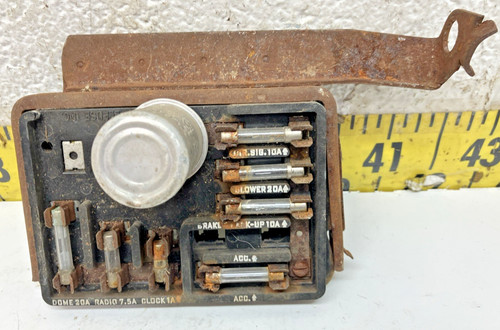 Used oem fuse box bracket - used,